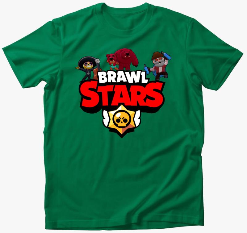 Brawl stars póló — Fűzöld