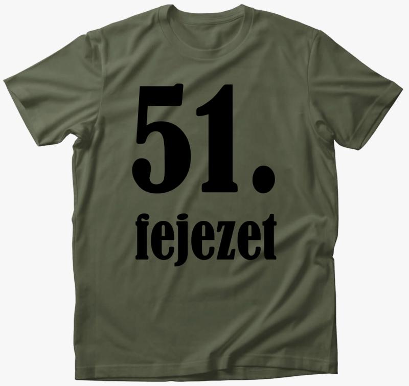 Születésnap fejezet póló — Khaki