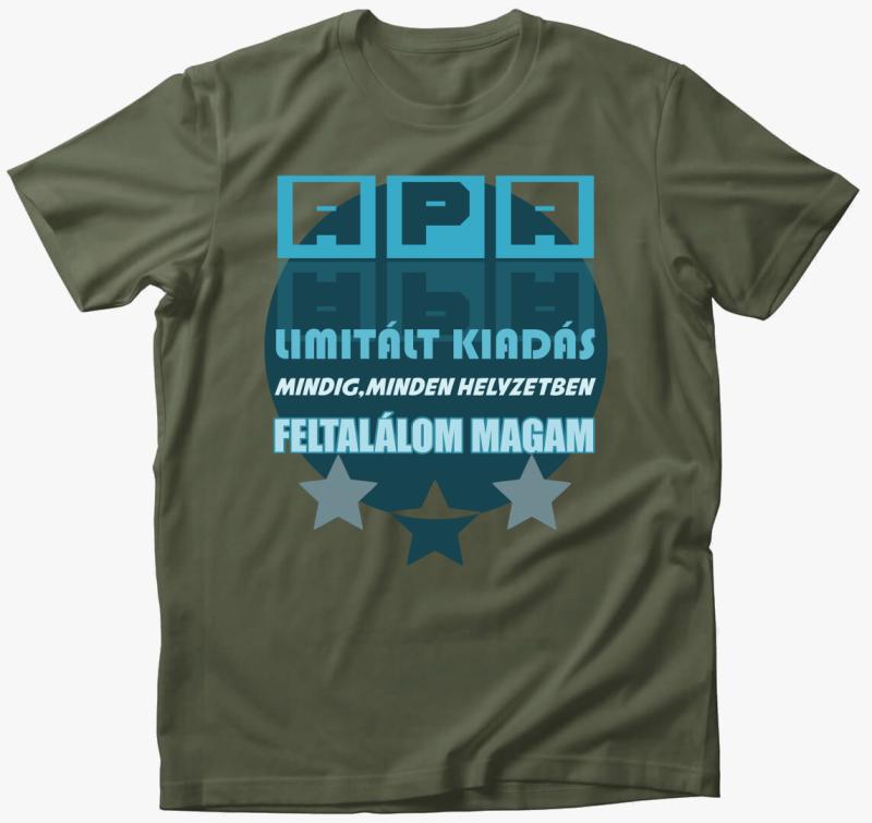 Apa minta limitált kiadás póló — Khaki
