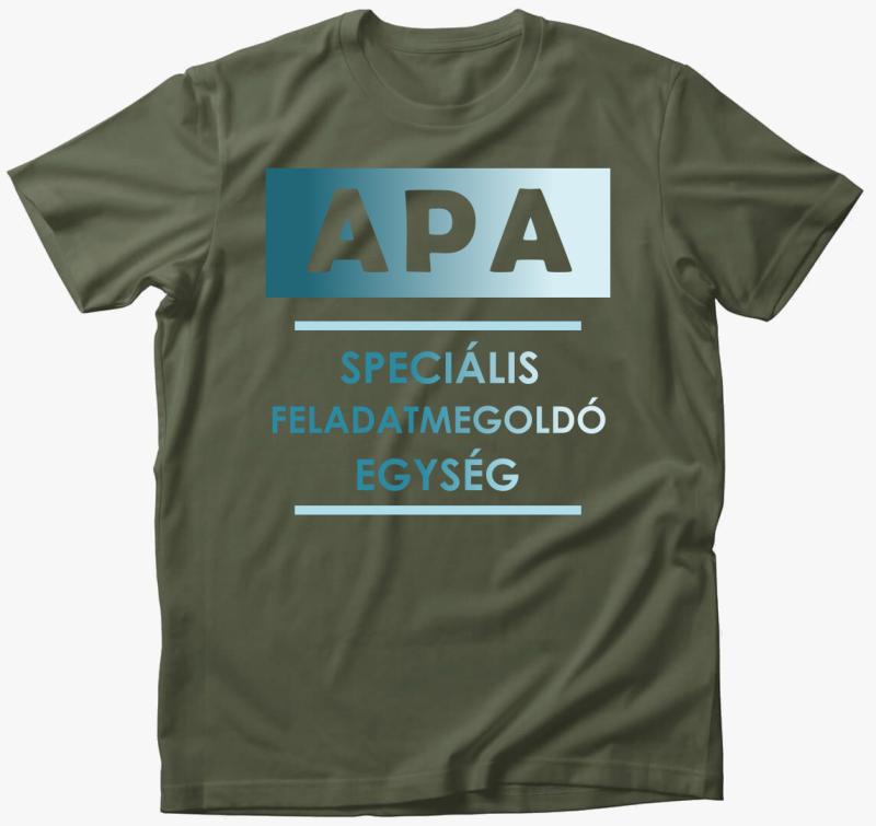 Apa speciális feladatmegoldó egység póló — Khaki