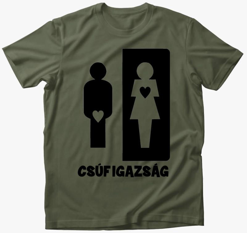 Csúf igazság póló — Khaki