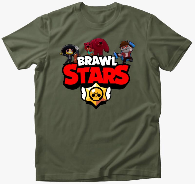 Brawl stars póló — Khaki