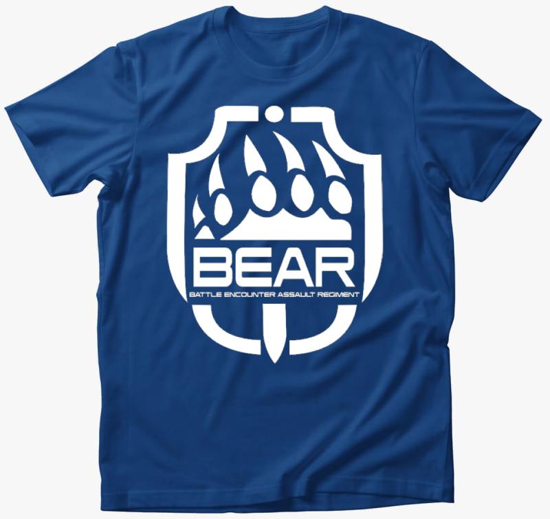 Tarkov BEAR póló — Királykék