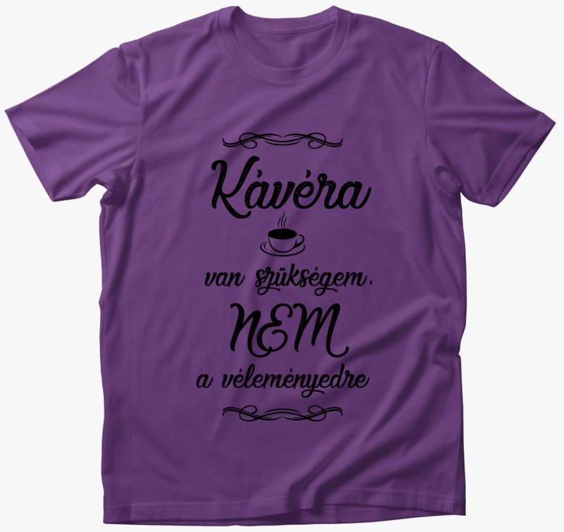 Kávé kapucnis pulóver - fekete — Lila