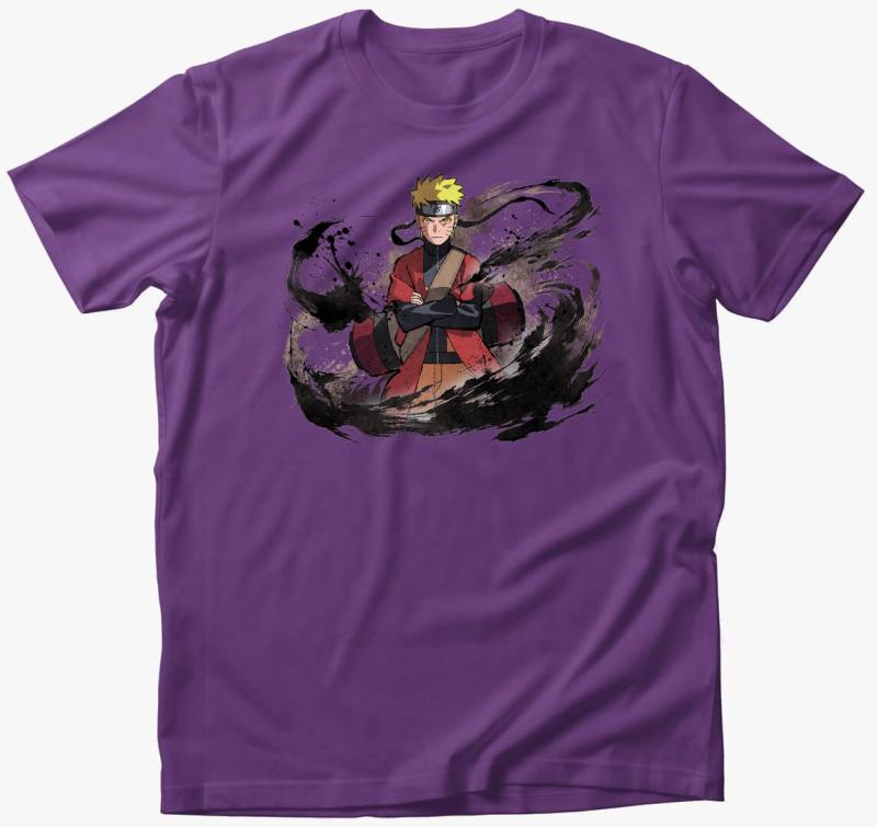 Naruto Art póló — Lila