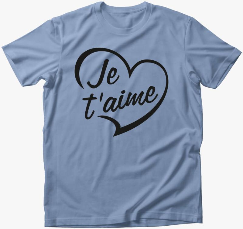 Je taime póló — Lime