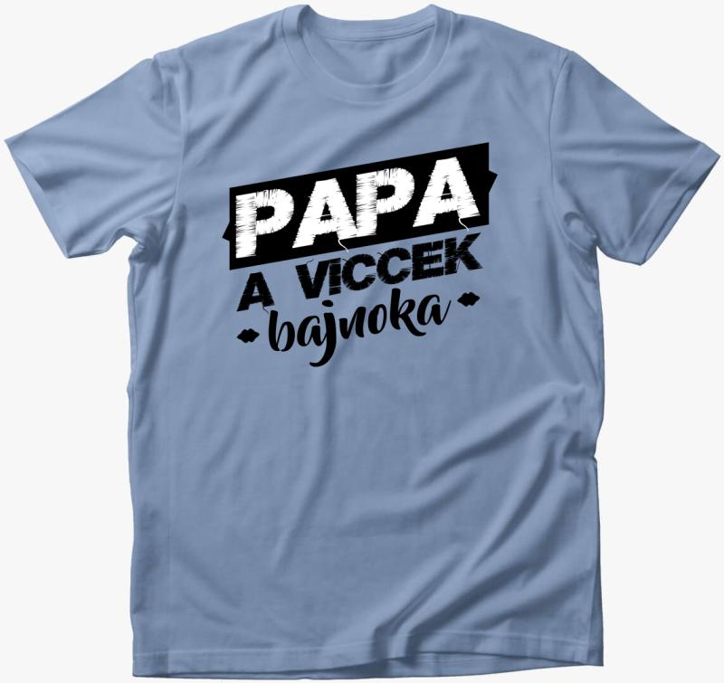 Papa Viccek Bajnoka póló — Lime