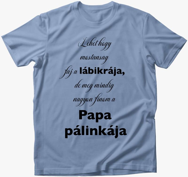 Pálinkafőző papa póló — Lime