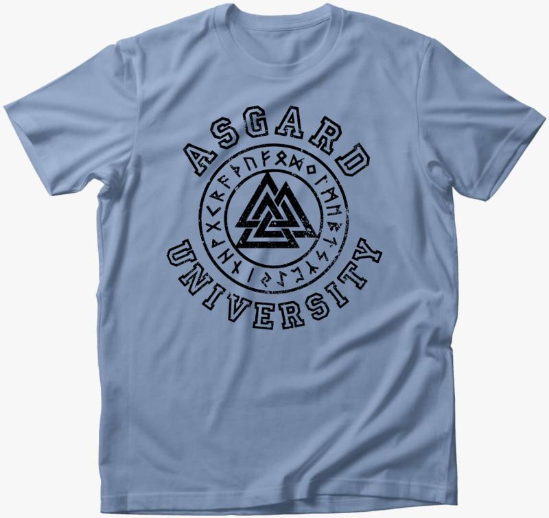 Asgard University póló — Lime