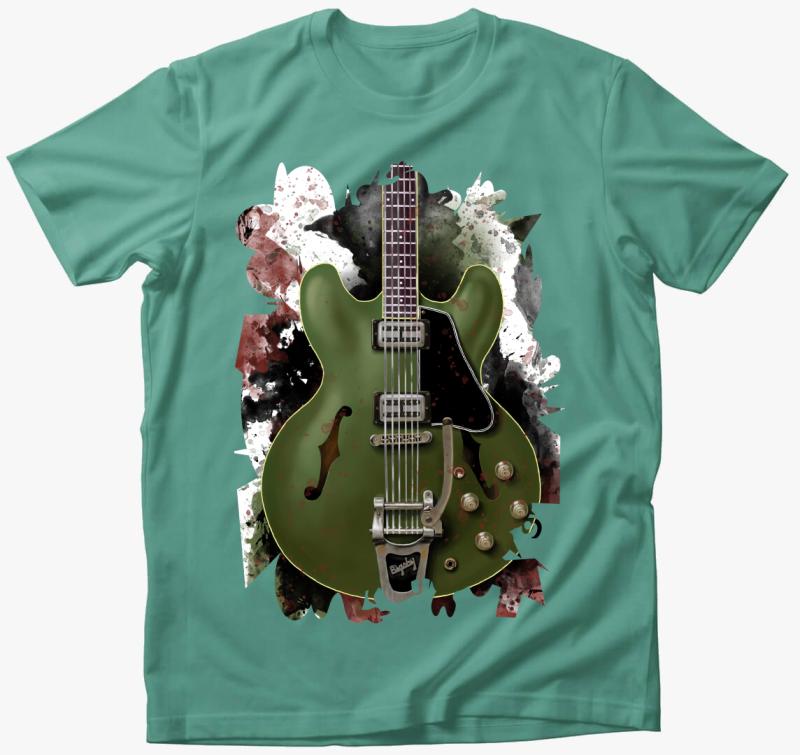 Chris Cornell gitár póló — Menta