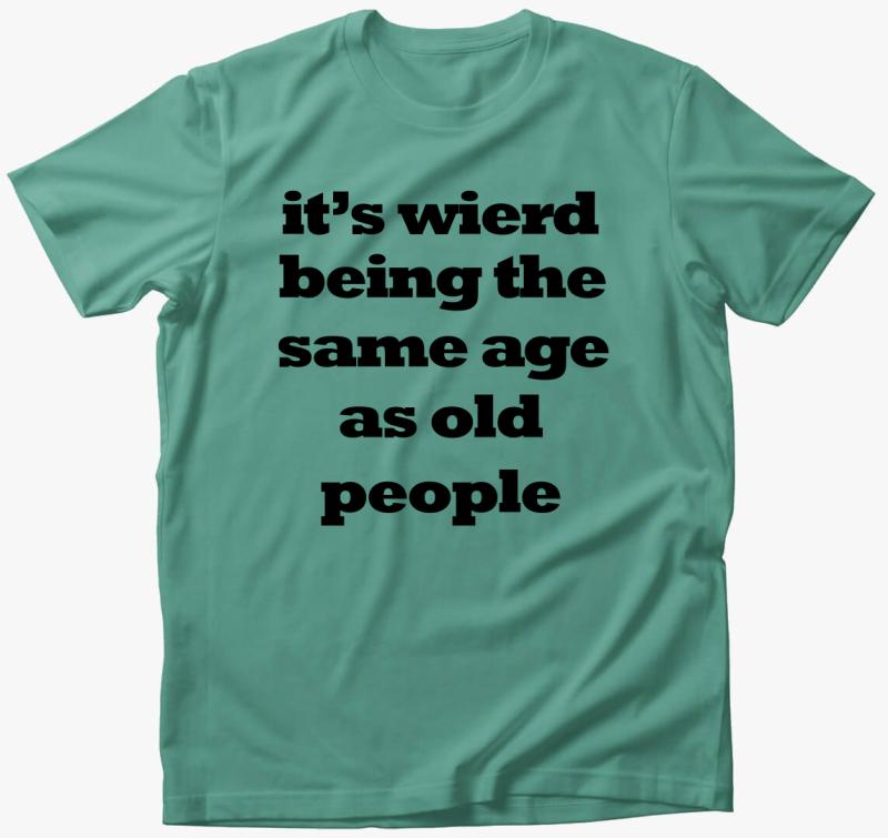 Wierd old póló — Menta