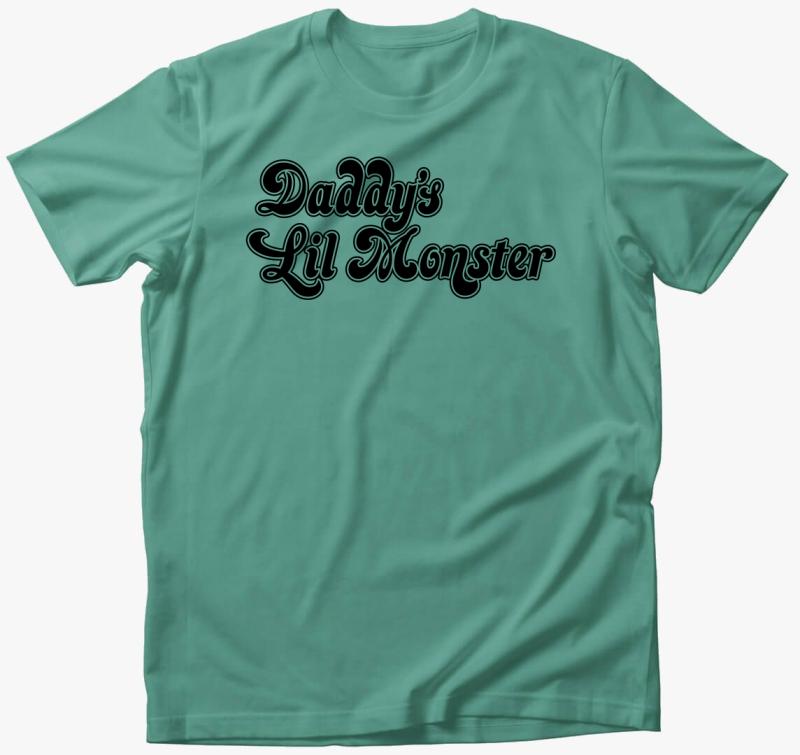 Daddy's Lil Monster póló — Menta