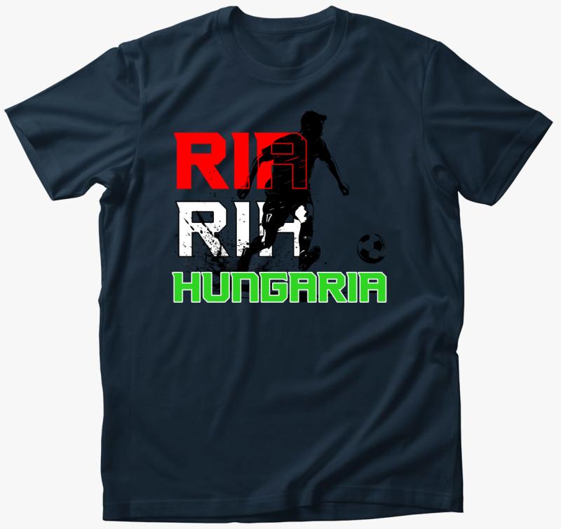 Ria Ria Hungária póló — Tengerészkék