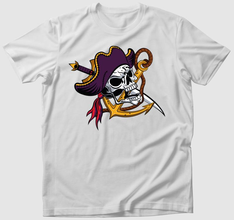 Pirate skull 4  póló
