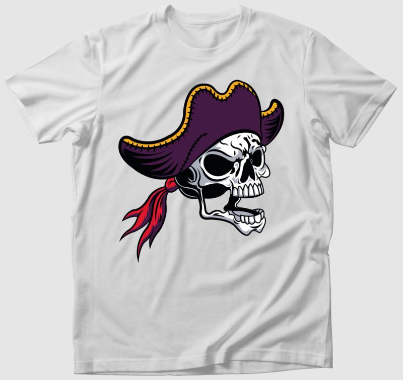 Pirate skull 5  póló