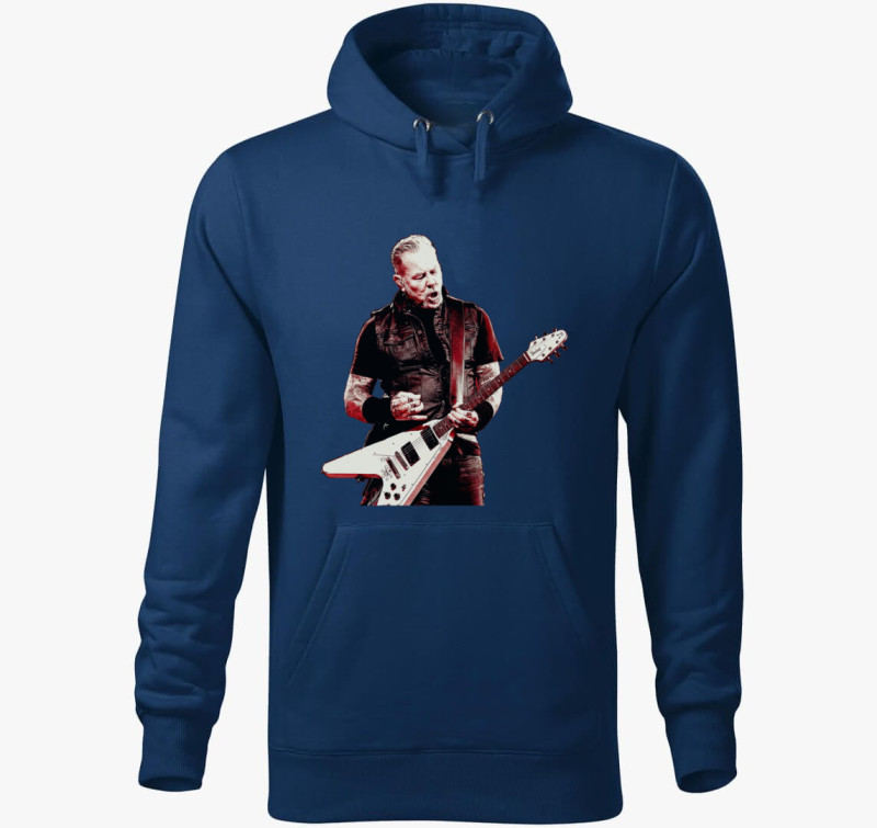 Metallica James Hetfield 2 kapucnis pulóver — Éjkék