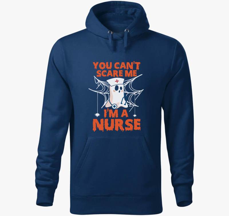 Nurse halloween kapucnis pulóver — Éjkék
