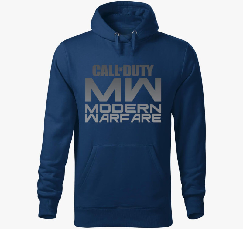 Call of Duty - Modern Warfare kapucnis pulóver — Éjkék