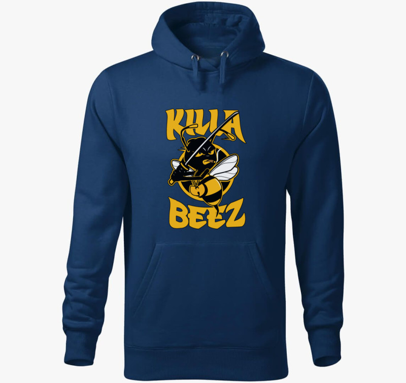 Wu-Tang Killa Beez kapucnis pulóver — Éjkék