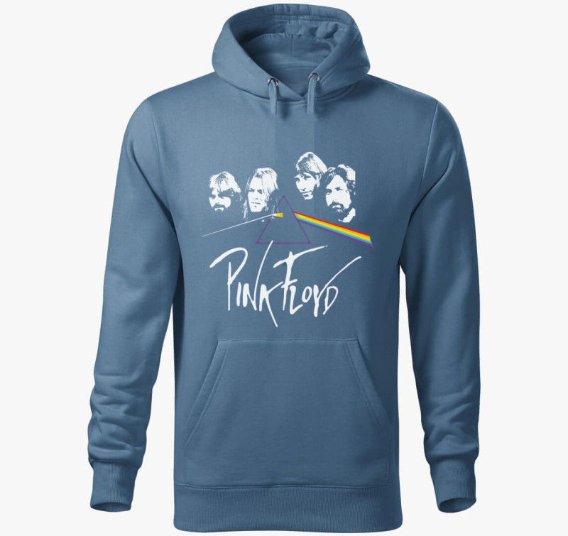 Pink Floyd 2.0 kapucnis pulóver — Farmerkék