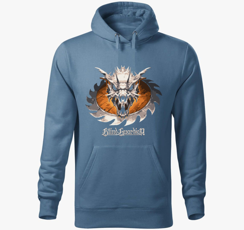 Blind Guardian  kapucnis pulóver  — Farmerkék