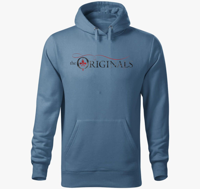 Originals kapucnis pulóver — Farmerkék
