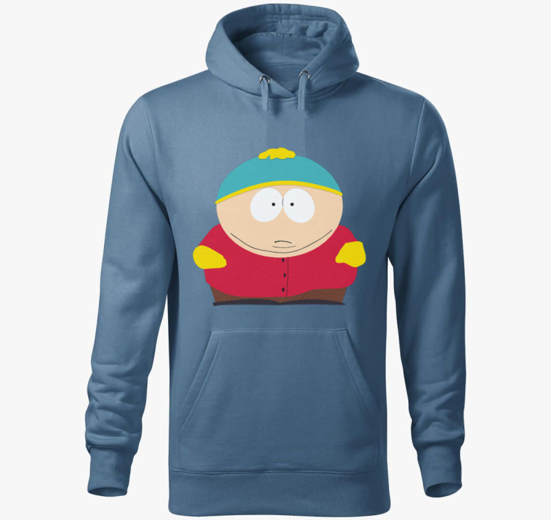 Eric Cartman - South Park kapucnis pulóver — Farmerkék