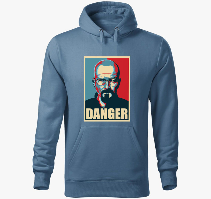 Breaking bad kapucnis pulóver — Farmerkék