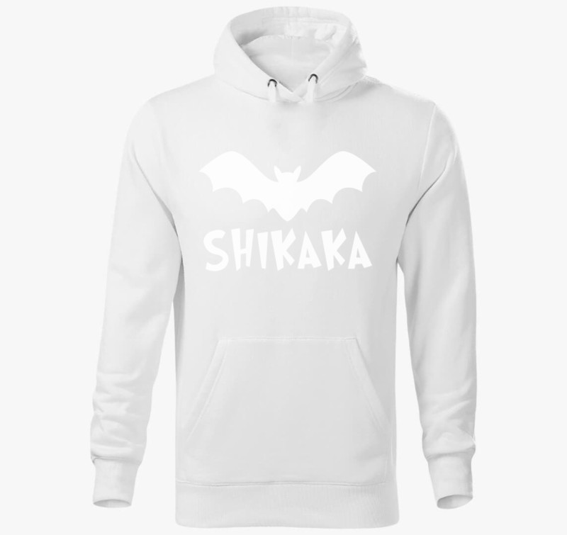 Shikaka kapucnis pulóver — Fehér