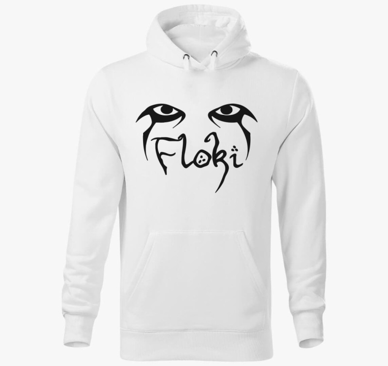 HRAFNA-FLOKI kapucnis pulóver — Fehér