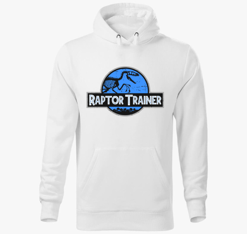 Raptor Trainer kapucnis pulóver — Fehér