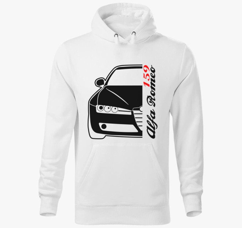 Alfa Romeo 159 kapucnis pulóver — Fehér
