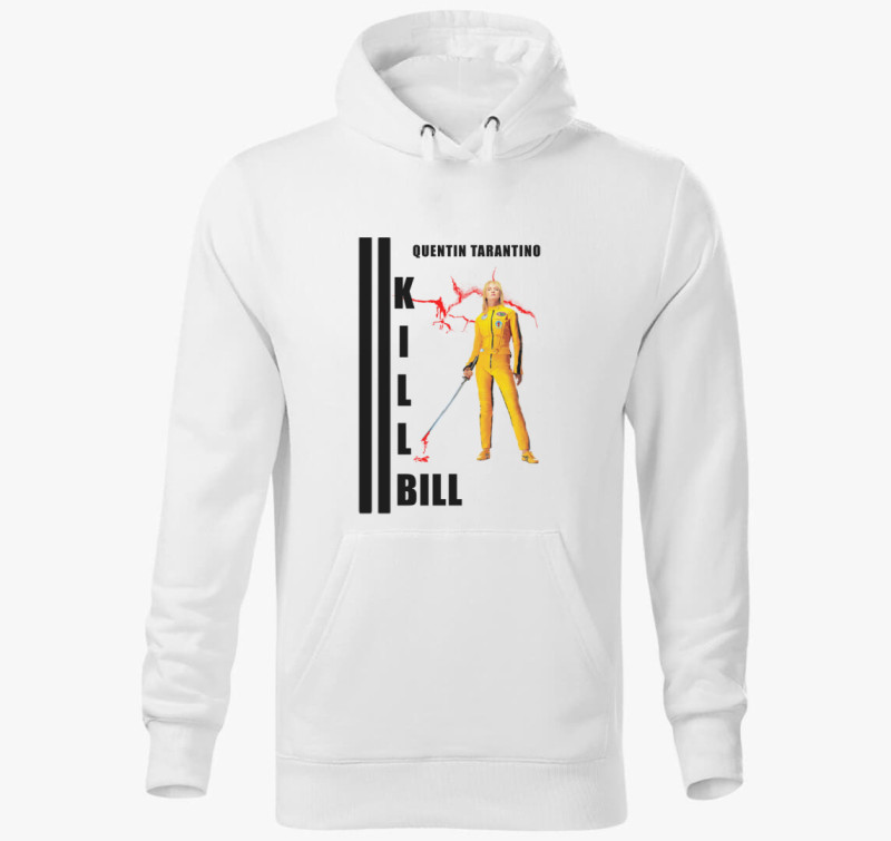 Kill Bill kapucnis pulóver — Fehér