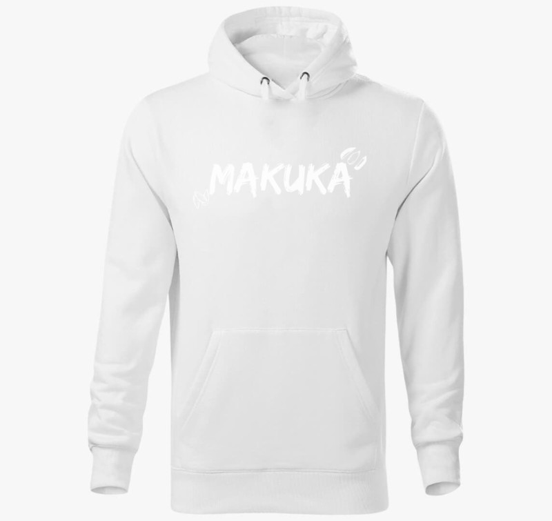 Makuka borsodi kapucnis pulóver — Fehér