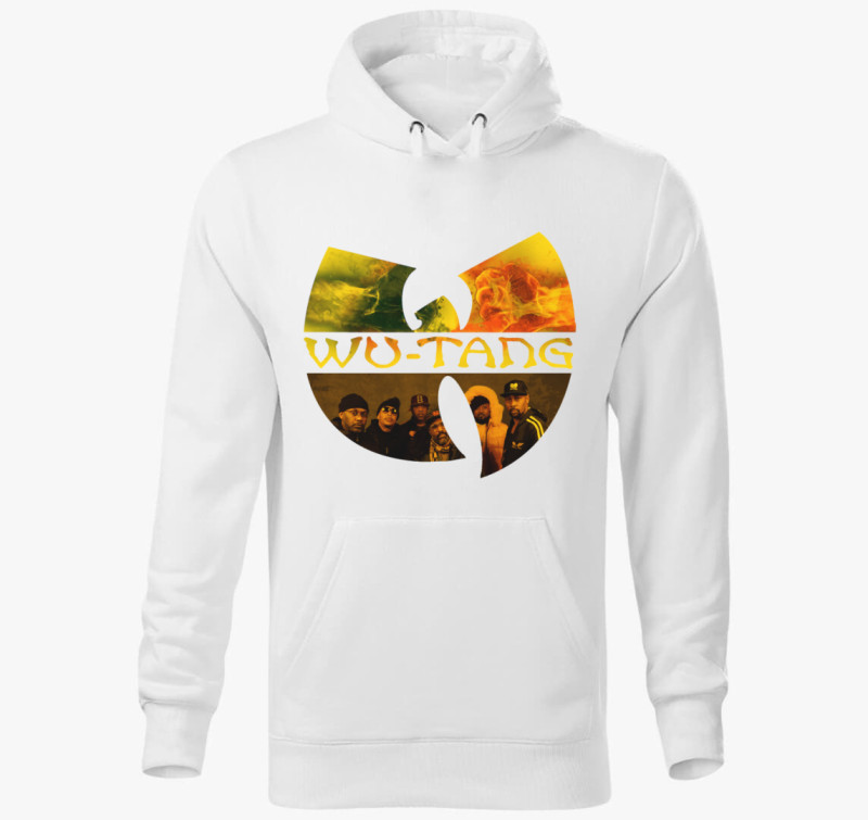 Wutang kapucnis pulóver — Fehér