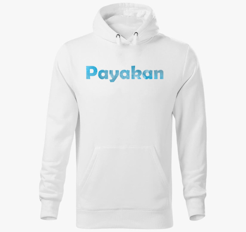 Payakan kapucnis pulóver — Fehér