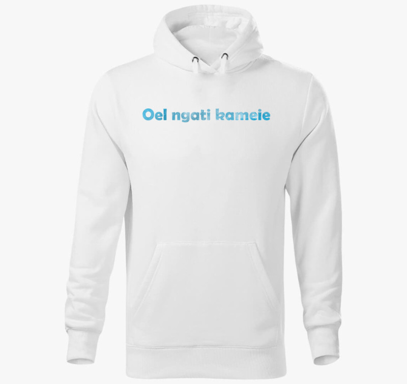 Oel ngati kamei kapucnis pulóver — Fehér