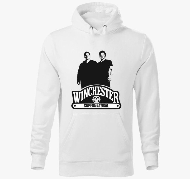 Winchesters kapucnis pulóver — Fehér