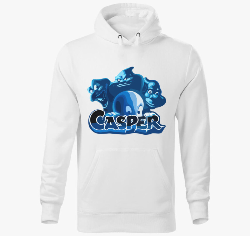 Casper kapucnis pulóver — Fehér