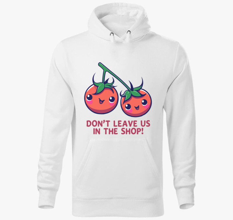Shop tomato kapucnis pulóver — Fehér