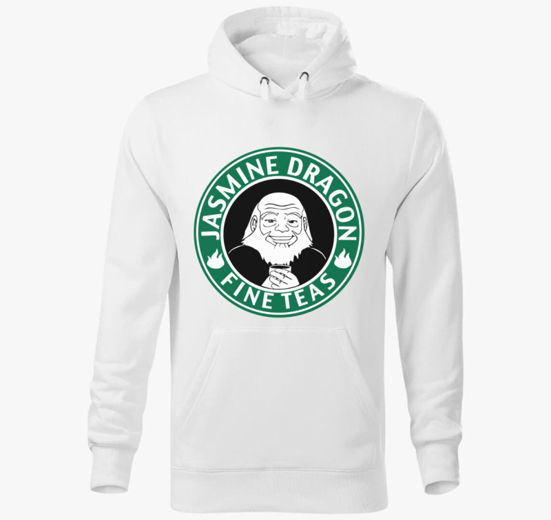 Avatar tea kapucnis pulóver — Fehér