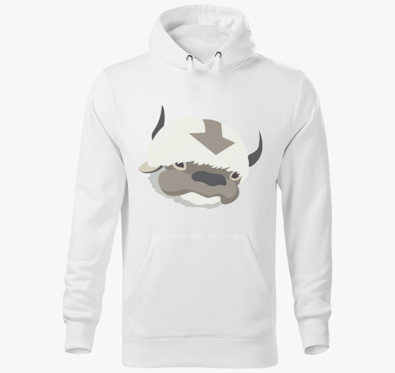 Appa kapucnis pulóver — Fehér