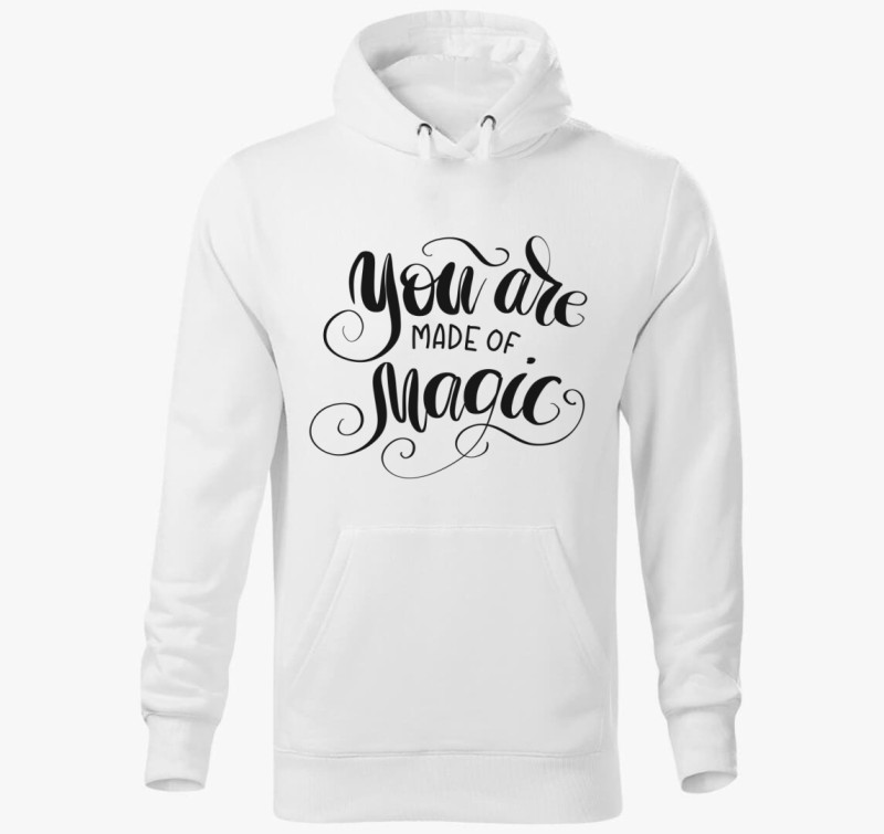 You magic kapucnis pulóver — Fehér
