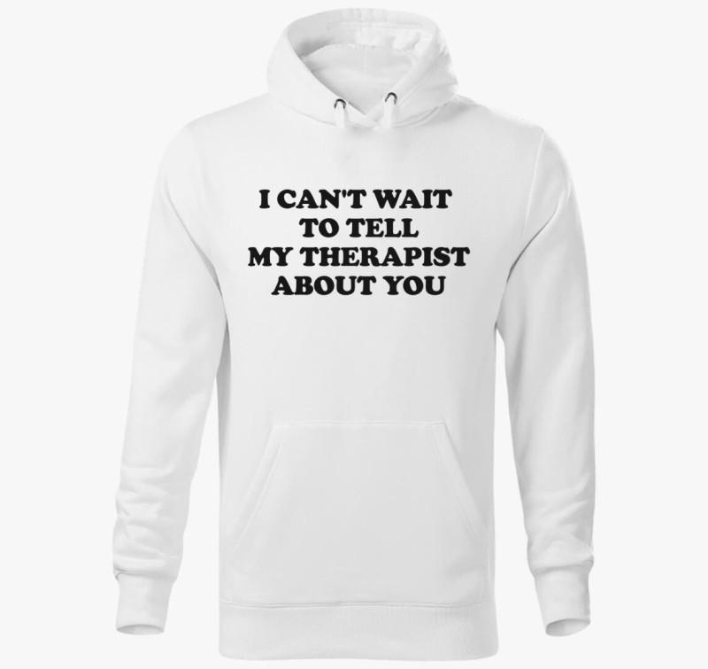 About you kapucnis pulóver — Fehér