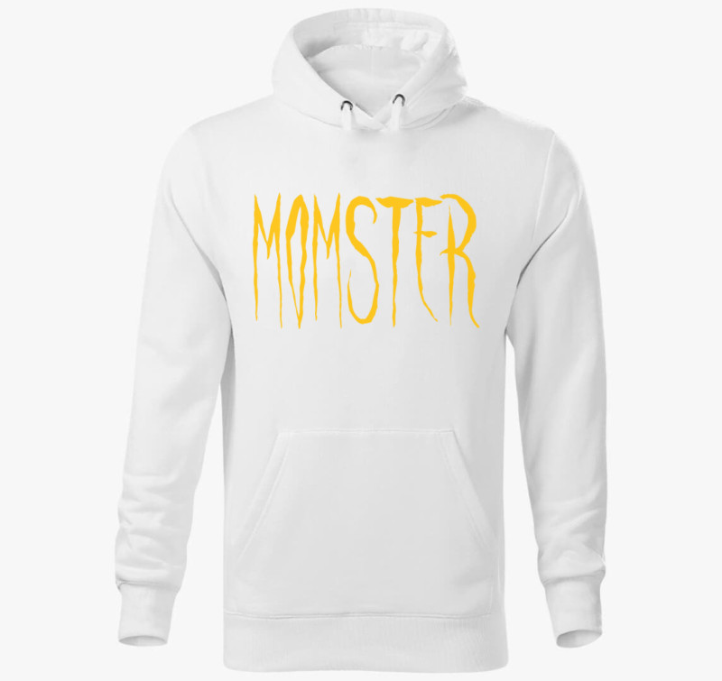 MOMster kapucnis pulóver — Fehér