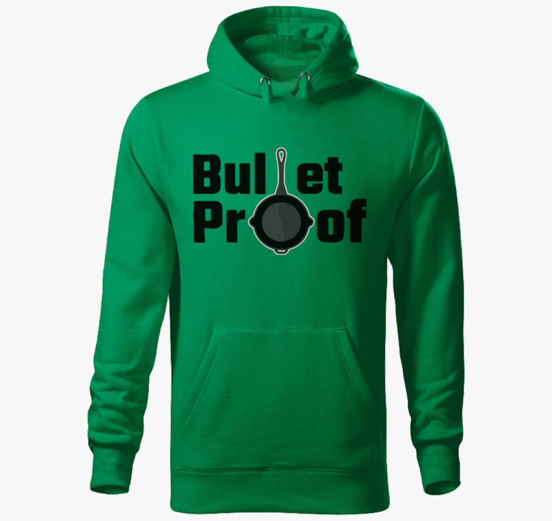 PUBG Bullet Proof kapucnis pulóver — Fűzöld