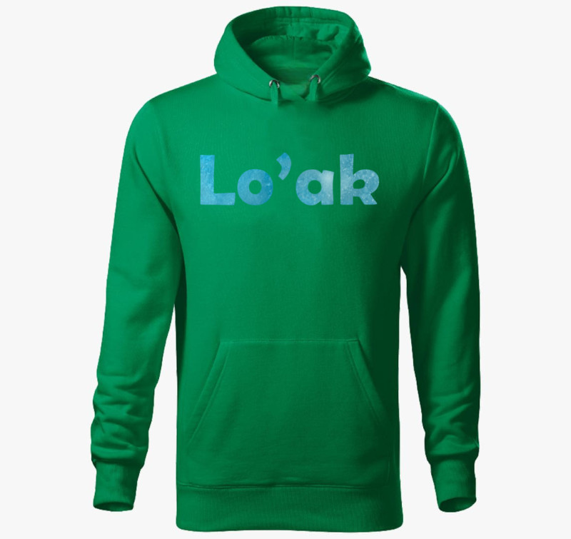 Lo'ak kapucnis pulóver — Fűzöld
