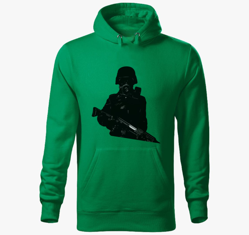 Umbrella Soldier kapucnis pulóver — Fűzöld
