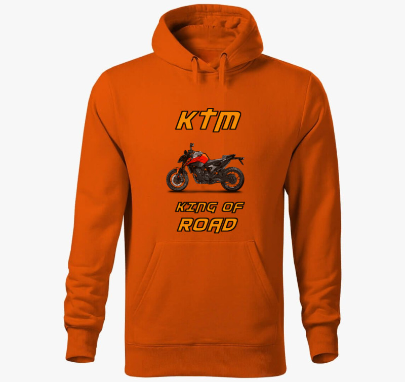 KTM kapucnis pulóver — Narancssárga