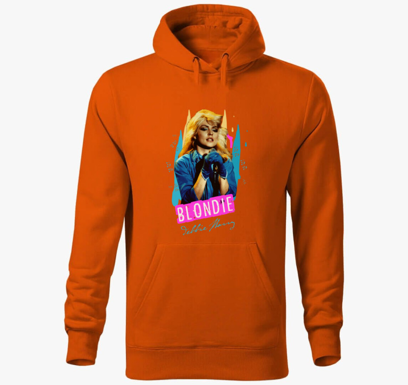 Blondie kapucnis pulóver — Narancssárga
